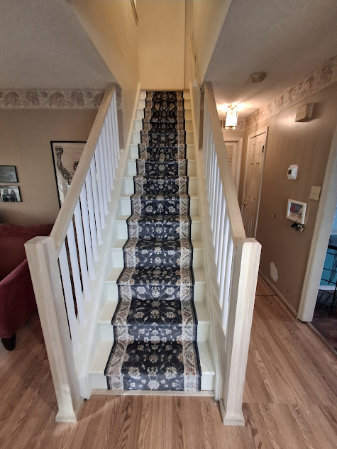 NE Philly Townhouse Stair Upgrade And Paint