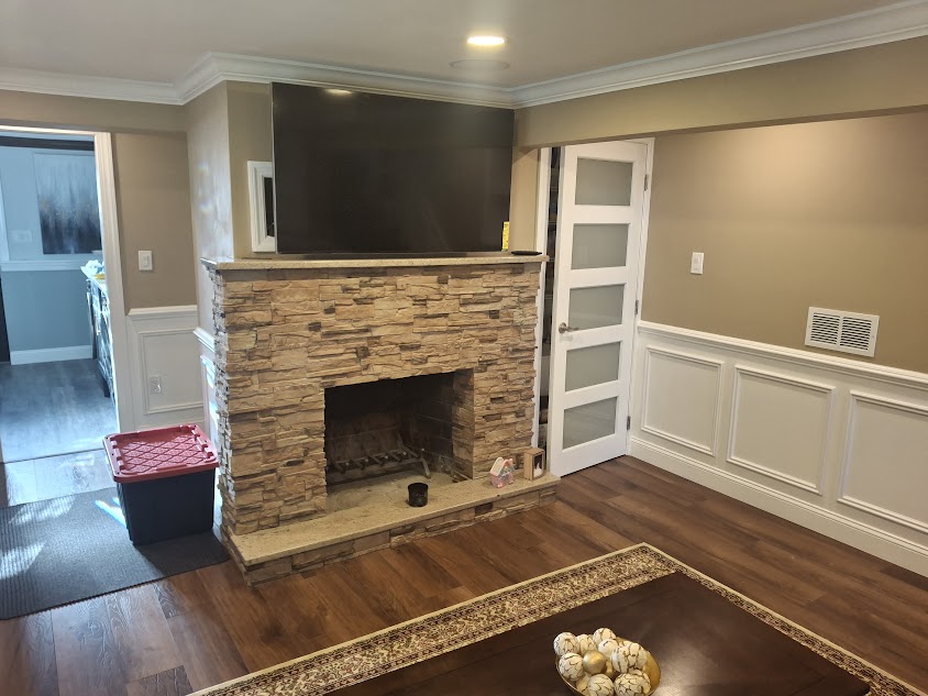 Warminster Total Den Gut And Remodel